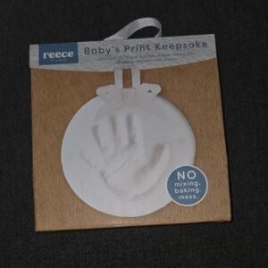 White Baby's Print Keepsake